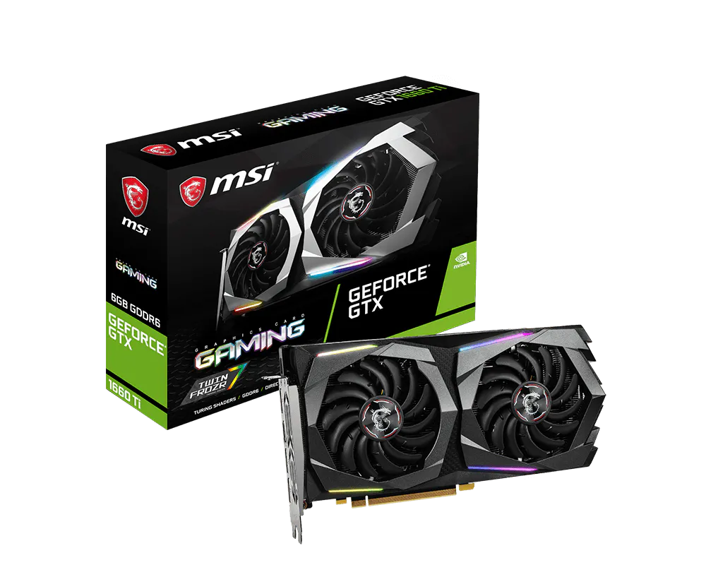 MSI GeForce GTX 1660 Ti GAMING 6G